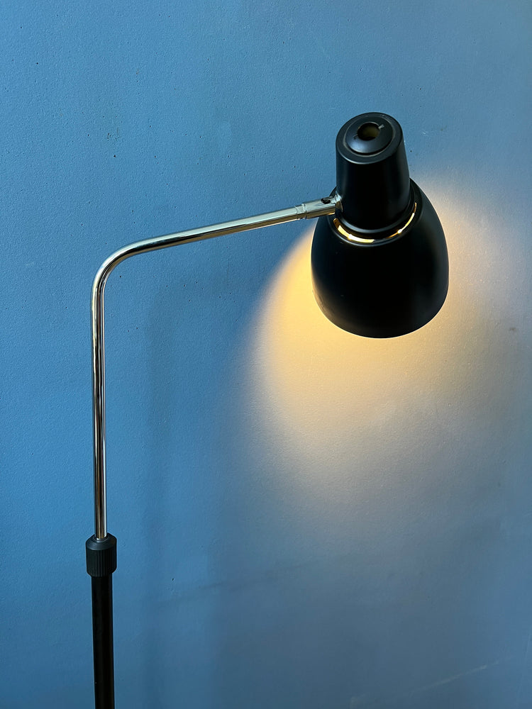 Vintage Dark Grey Adjustable Floor Lamp