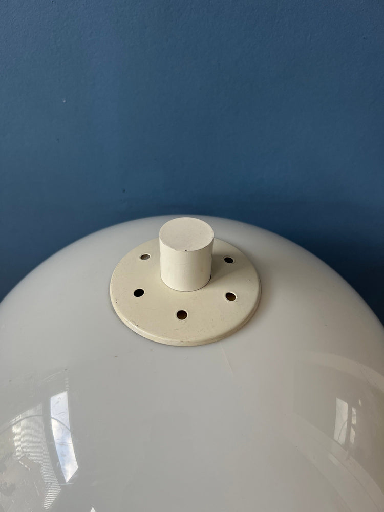 White Mid Century Mushroom Dijkstra Table Lamp