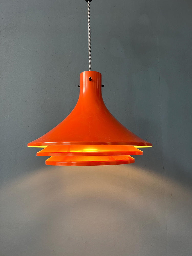 Green Danish Mid Century Style Pendant Lamp