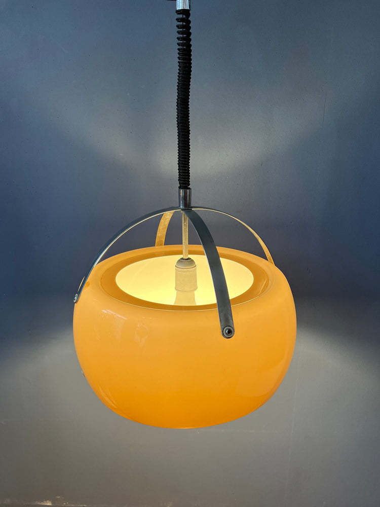 Vintage Tronconi Pendant Lamp Space Age Light Fixture