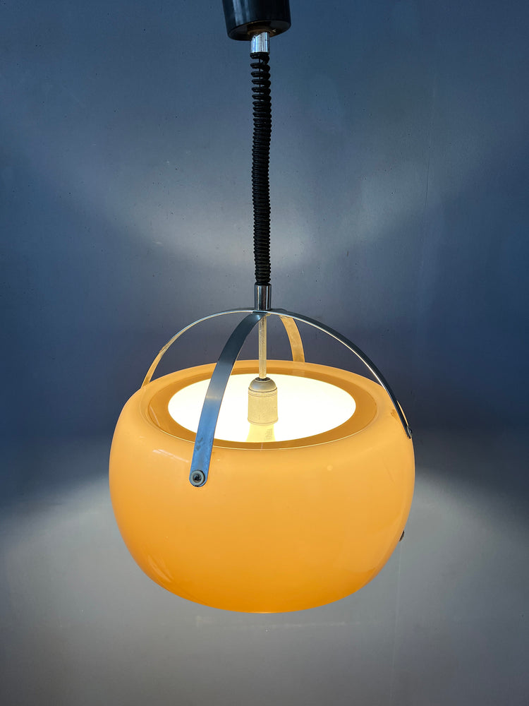 Vintage Tronconi Pendant Lamp Space Age Light Fixture