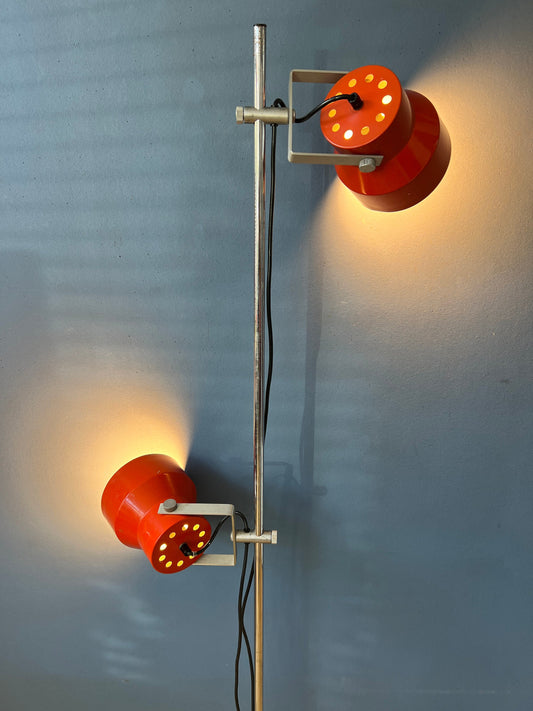 Anvia Orange Mid Century Space Age Floor Lamp