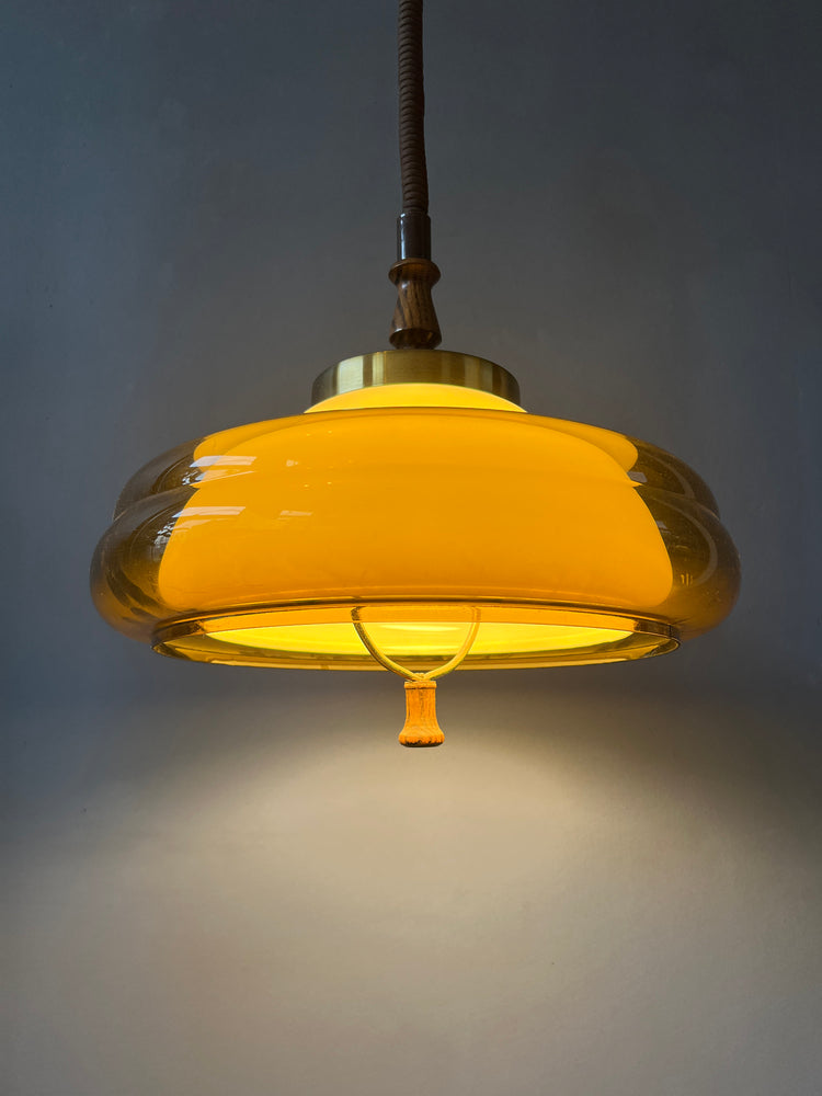 Mid Century Herda Space Age Pendant Light