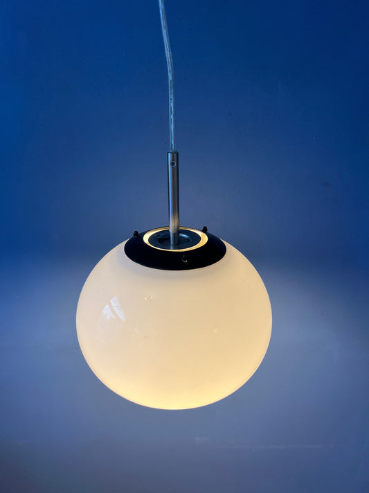 Small White Space Age Mushroom Pendant Lamp