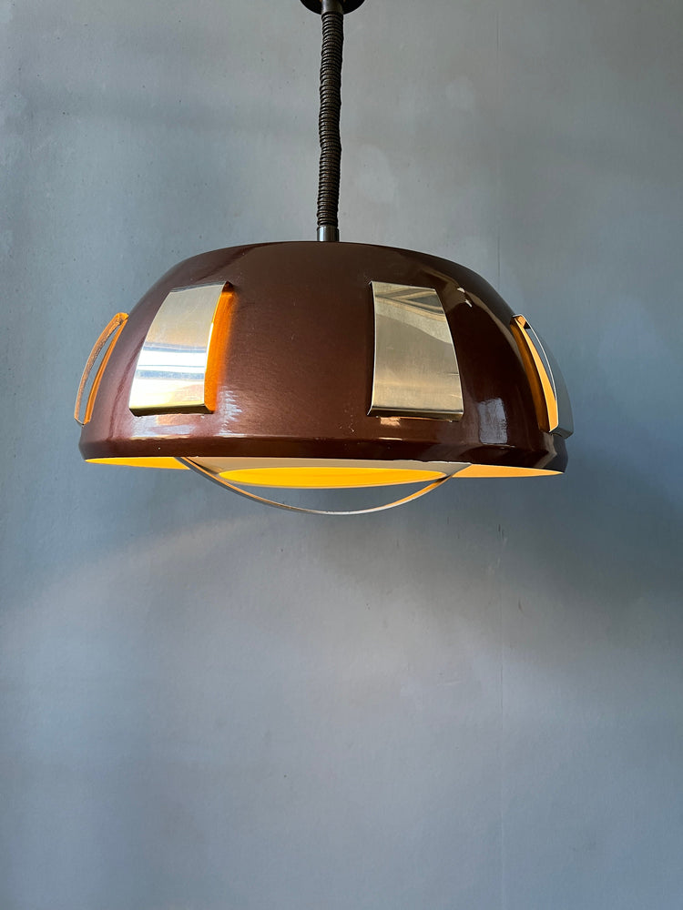 Vintage Lakro Amstelveen Pendant Light - Space Age Hanging Lamp