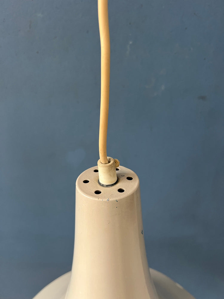 Small Vintage Beige Witch Hat Pendant Lamp