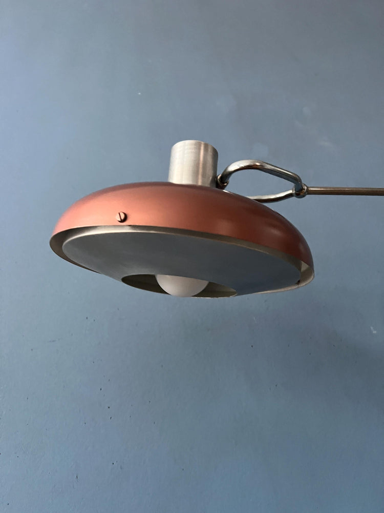 Vintage Lakro Swing Arm Space Age Wall Lamp