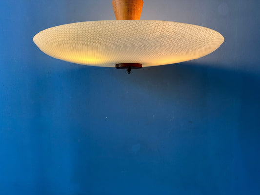 Mid Century Glass Ceiling Lamp