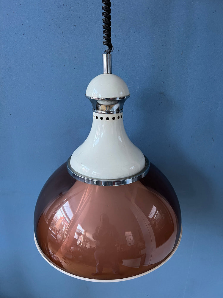 Vintage Stilux Milano Space Age Pendant Lamp