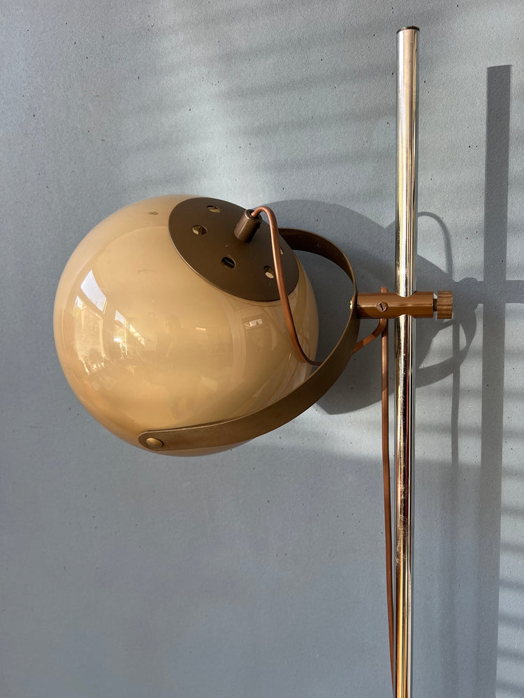 Mid Century Dijkstra Mushroom Floor Lamp | Space Age Standing Light