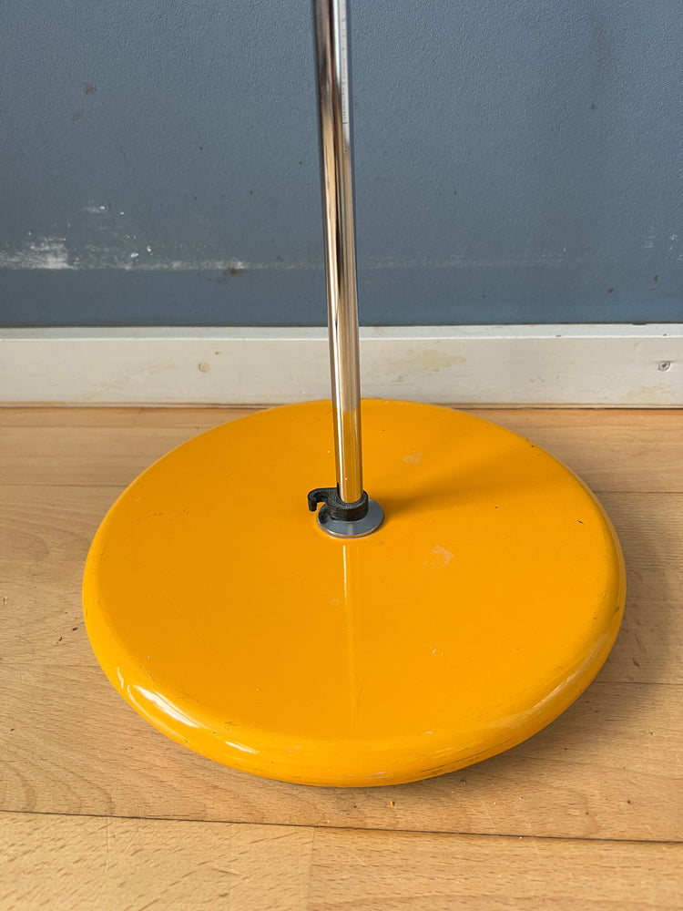 Vintage Yellow Mid Century Space Age Floor Lamp