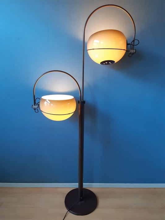 Mid Century GEPO Flexible Space Age Mushroom Floor Lamp