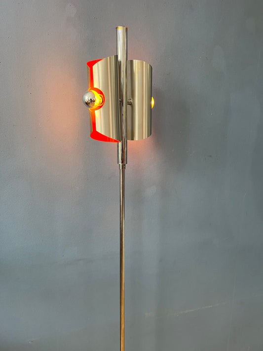 Vintage Space Age Floor Lamp by Polam (not Raak)