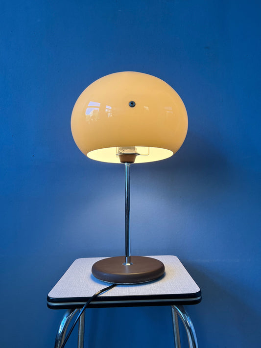 Vintage Dijkstra Mushroom Table Lamp | Space Age Desk Lamp | Mid Century Lamp