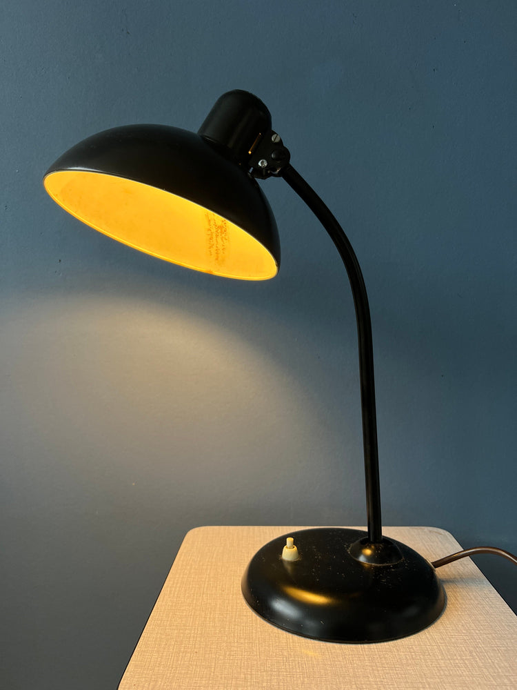 Black Bauhaus Christian Dell Desk Lamp for Kaiser Leuchten