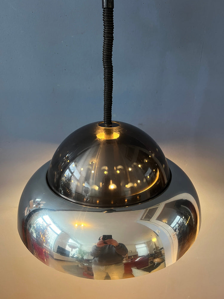 Mid Century Dijkstra Space Age Suspension Pendant Lamp