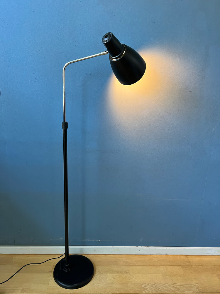 Vintage Dark Grey Adjustable Floor Lamp