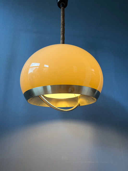 Dijkstra Pendant Lamp - Mushroom Light Fixture - Space Age Hanging Light