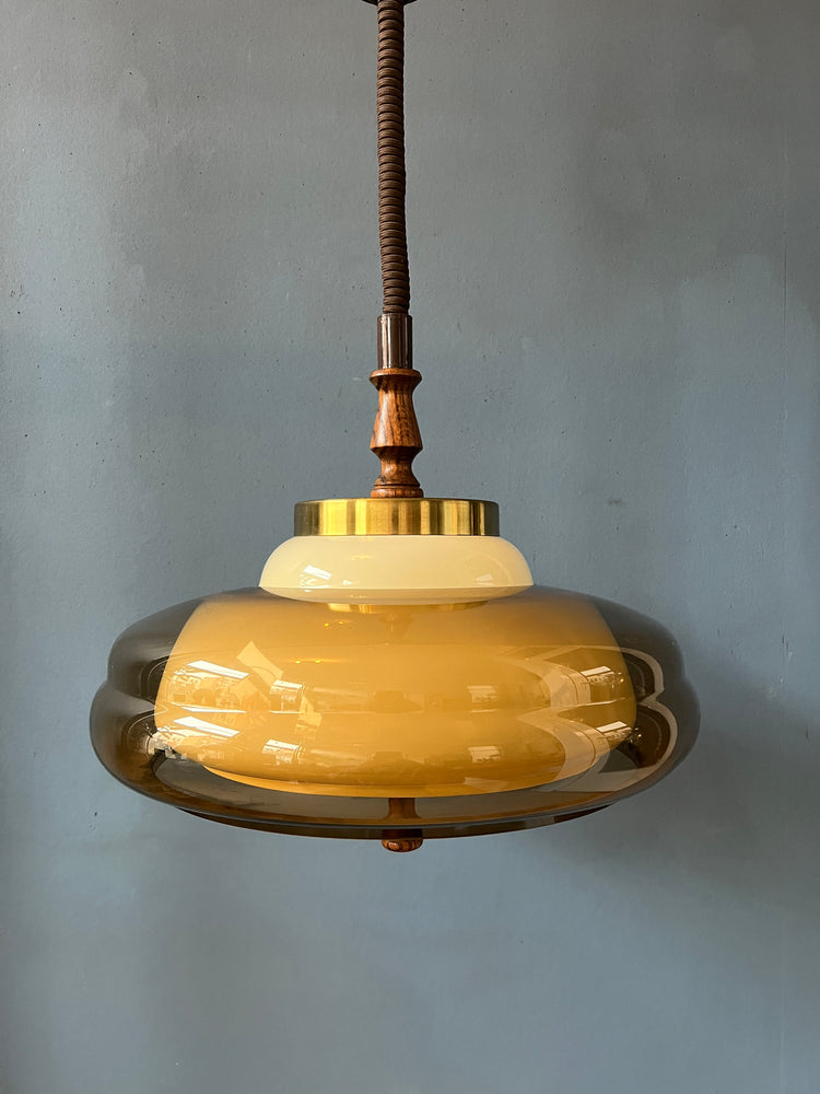 Mid Century Herda Space Age Pendant Light