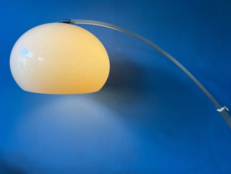 Vintage GEPO Space Age Arc Floor Lamp / Mid Century Modern Mushroom Light