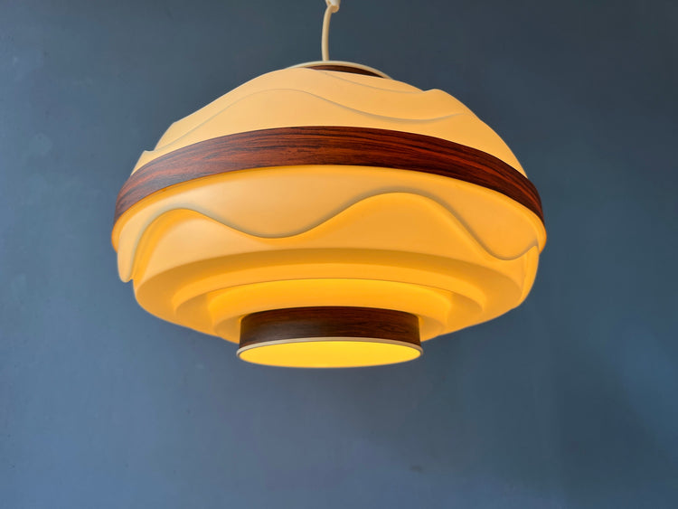 Mid Century Wavy Scandinavian Pendant Lamp