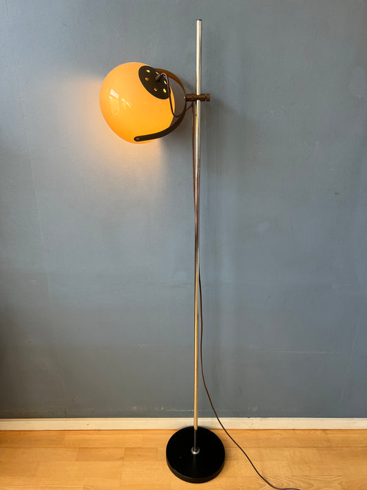 Mid Century Dijkstra Mushroom Floor Lamp | Space Age Standing Light