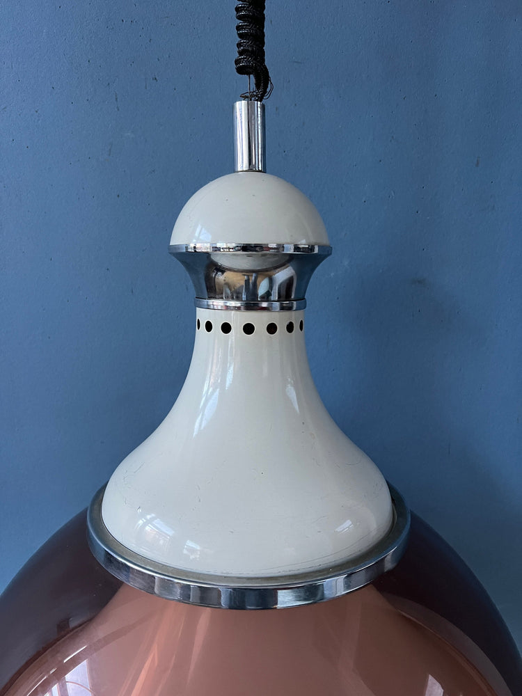 Vintage Stilux Milano Space Age Pendant Lamp