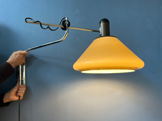 Mid Century Dijkstra Flexible Swing Arm Wall Lamp