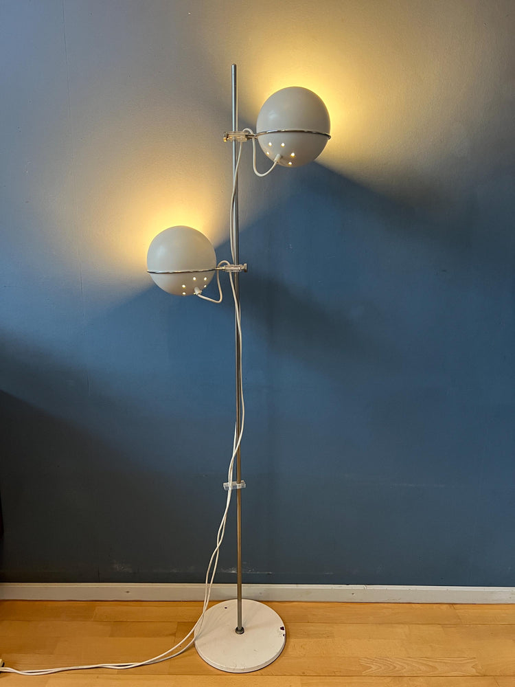 70s Mid Century Beige GEPO Eyeball Floor Lamp