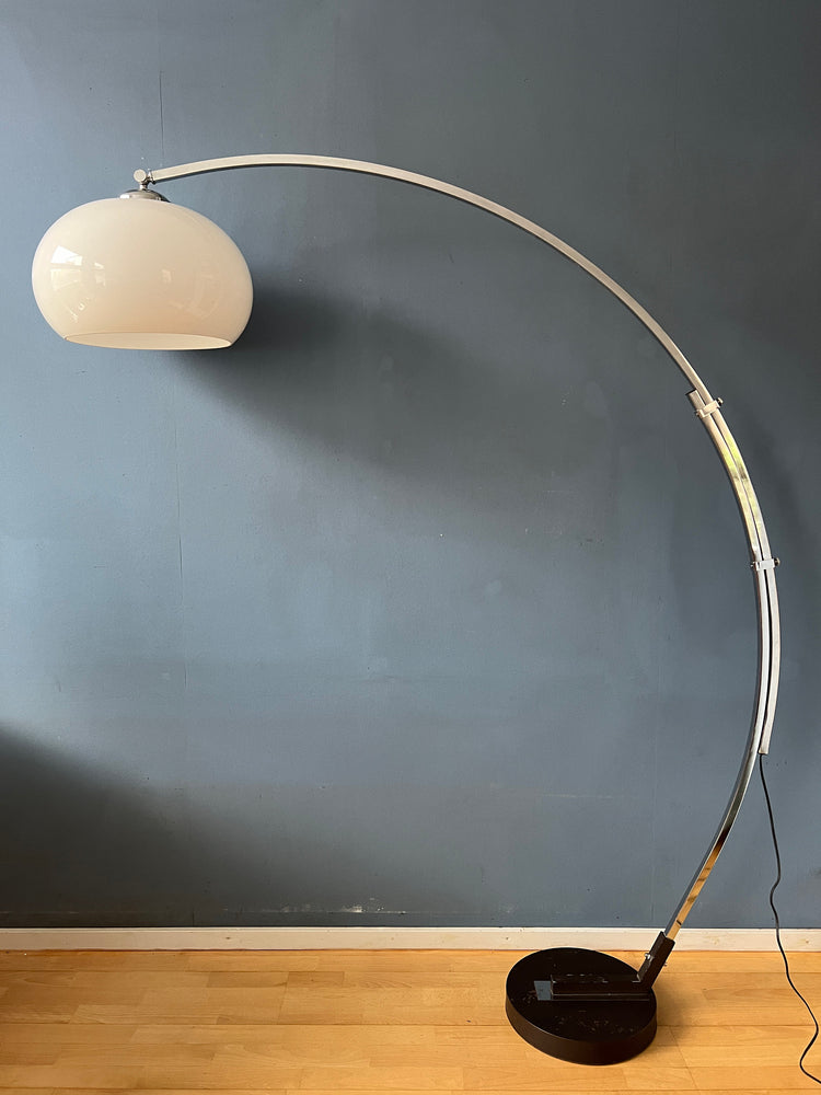 Mid Century Goffredo Reggiani Space Age Arc Floor Lamp