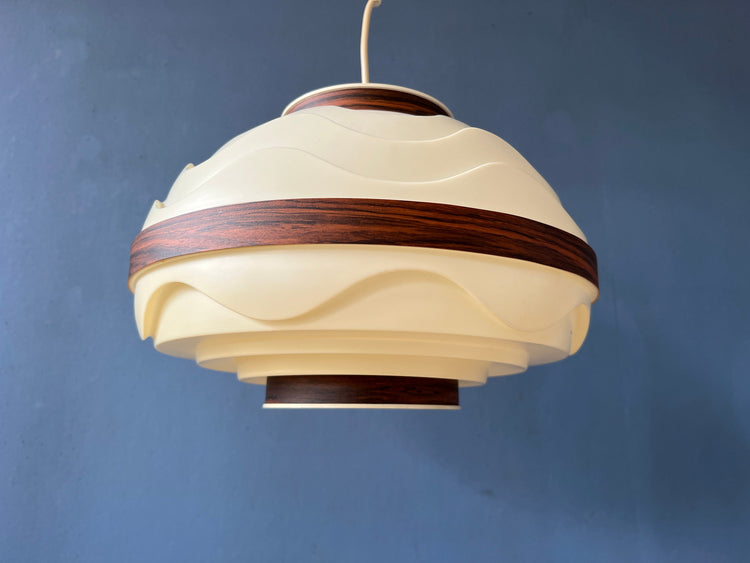 Mid Century Wavy Scandinavian Pendant Lamp