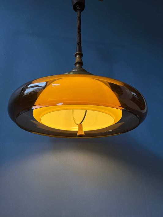 Mid Century Dijkstra Space Age Pendant Lamp