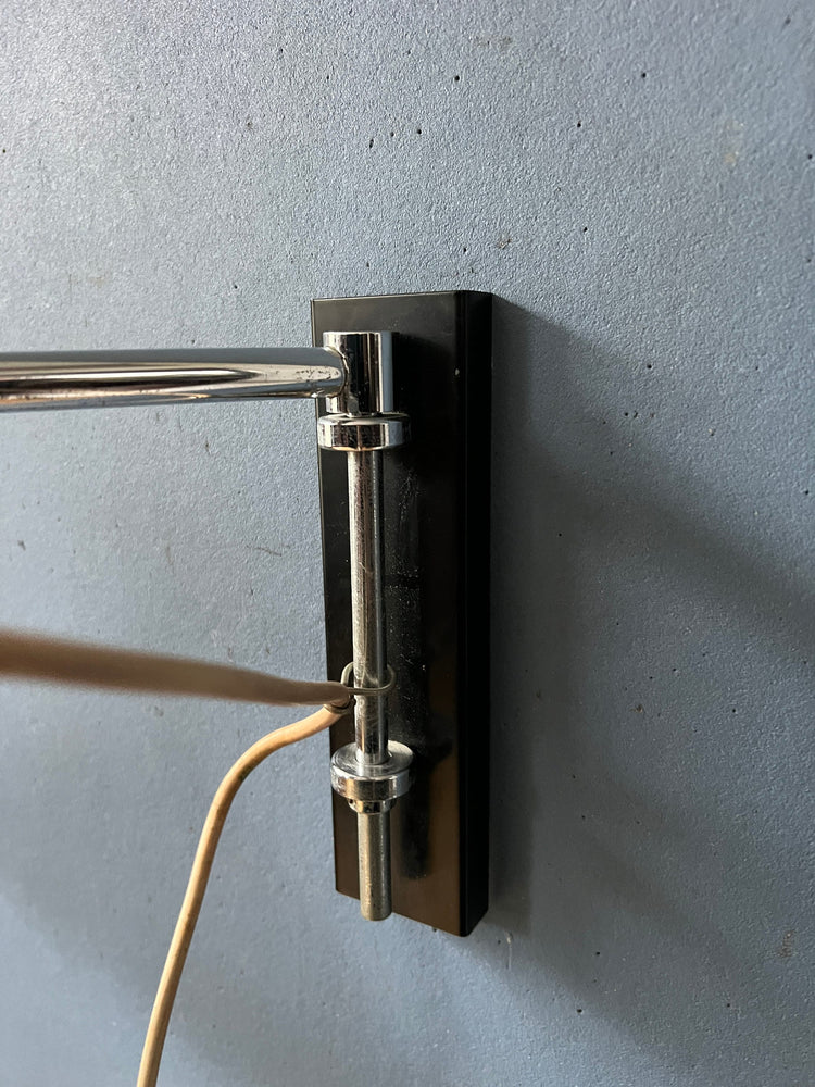 Vintage Mid Century Anvia Swing Arm Wall Lamp