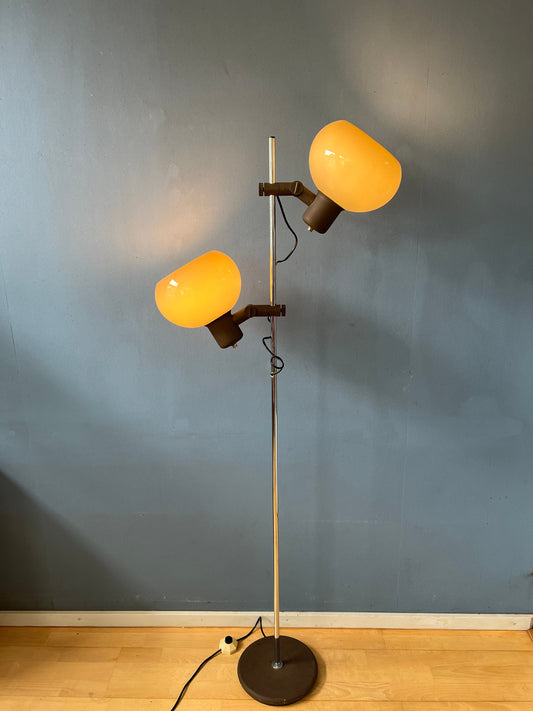 Vintage Herda Mushroom Floor Lamp | Space Age Guzzini Style Standing Light