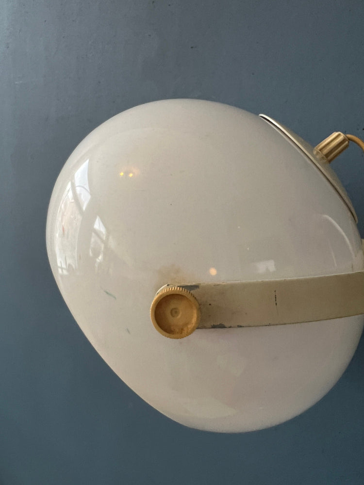 Vintage Space Age Anvia Mushroom Arc Wall Lamp