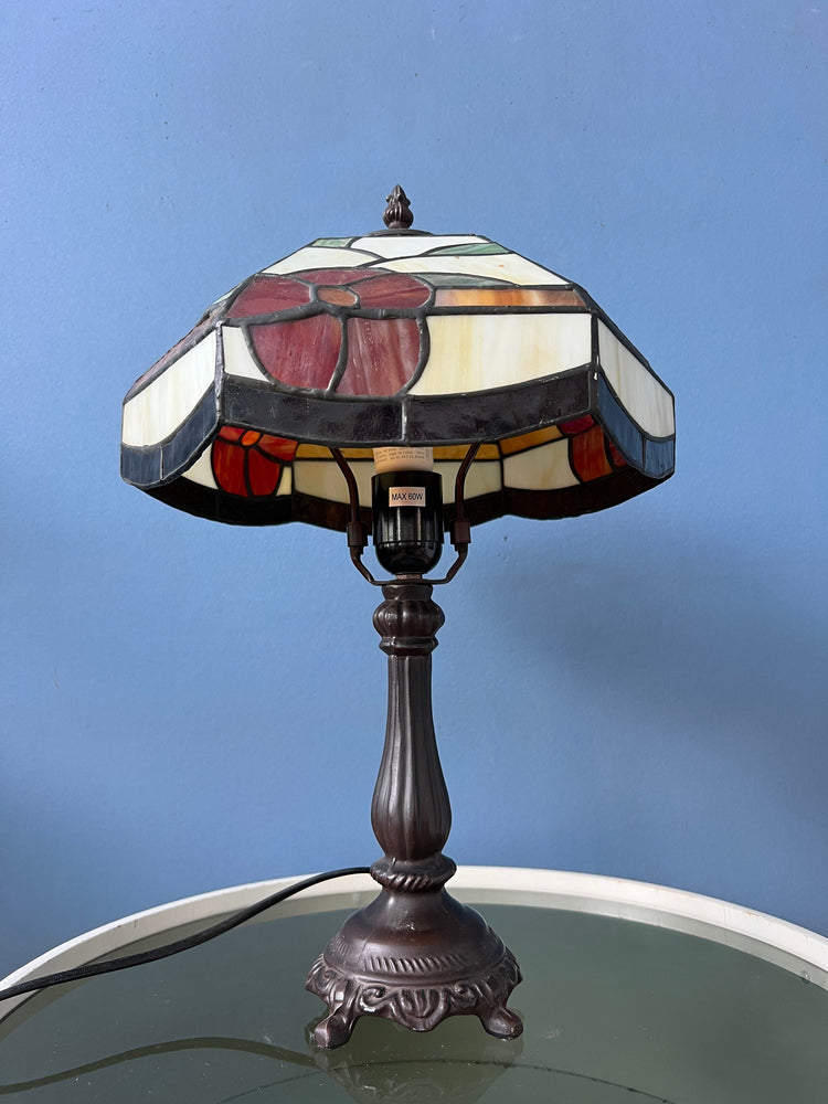 Stained Glass Tiffany Style Art Deco Table Lamp