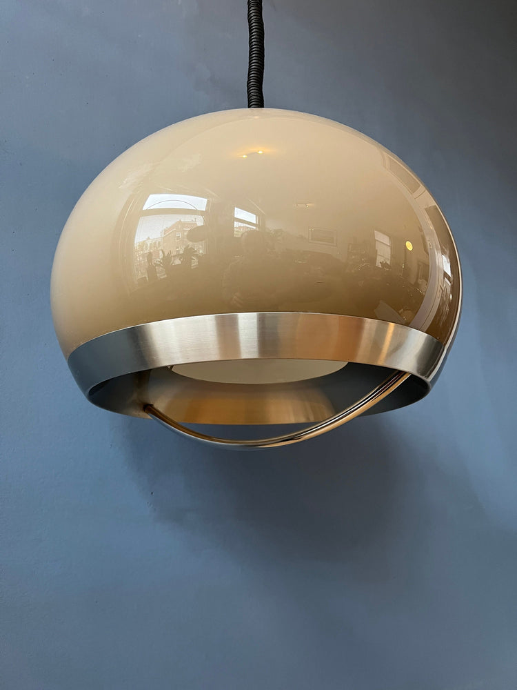 Vintage Dijkstra Space Age Mushroom Pendant Lamp Guzzini Style