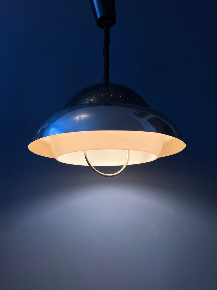 Mid Century Dijkstra Space Age Suspension Pendant Lamp