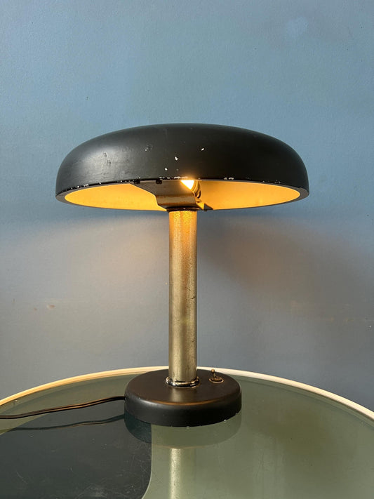 Original 30s Black Bauhaus Desk Lamp