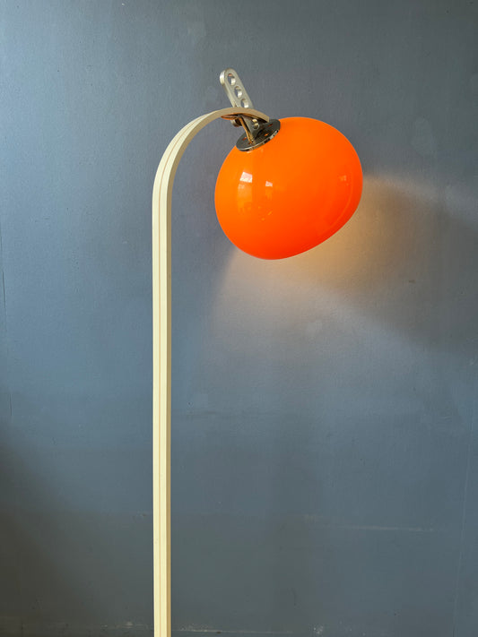 Orange Mushroom Space Age Floor Lamp by Dijkstra