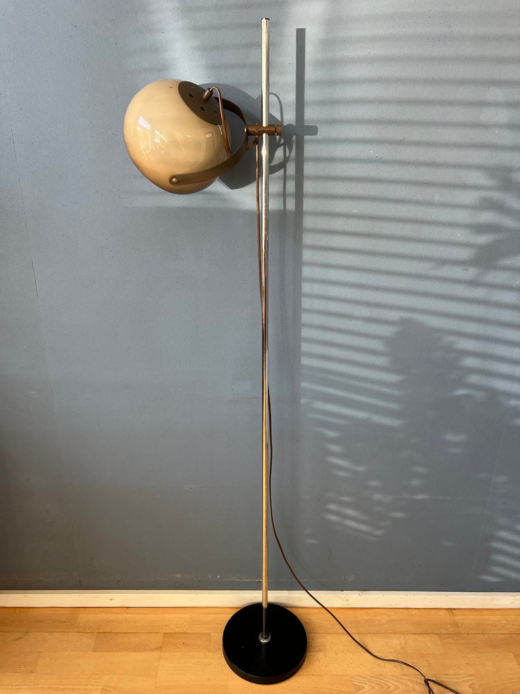 Mid Century Dijkstra Mushroom Floor Lamp | Space Age Standing Light