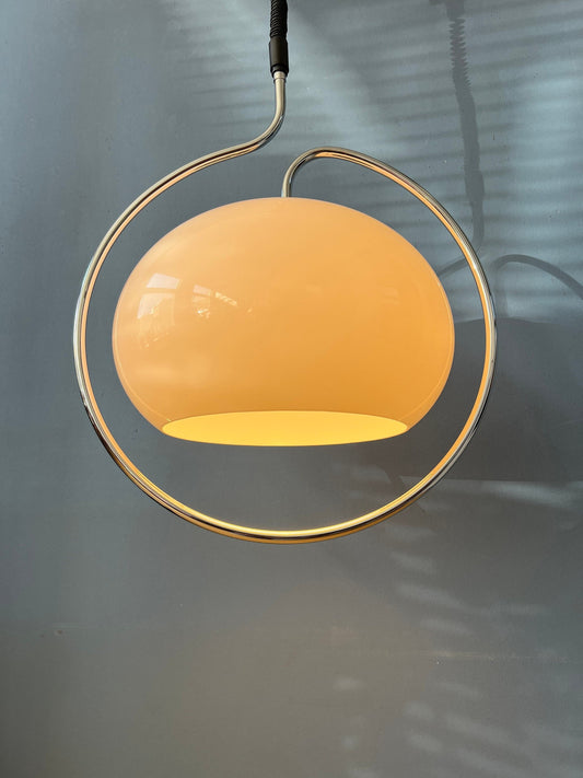 Mid Century Dijkstra Space Age Mushroom Pendant Lamp