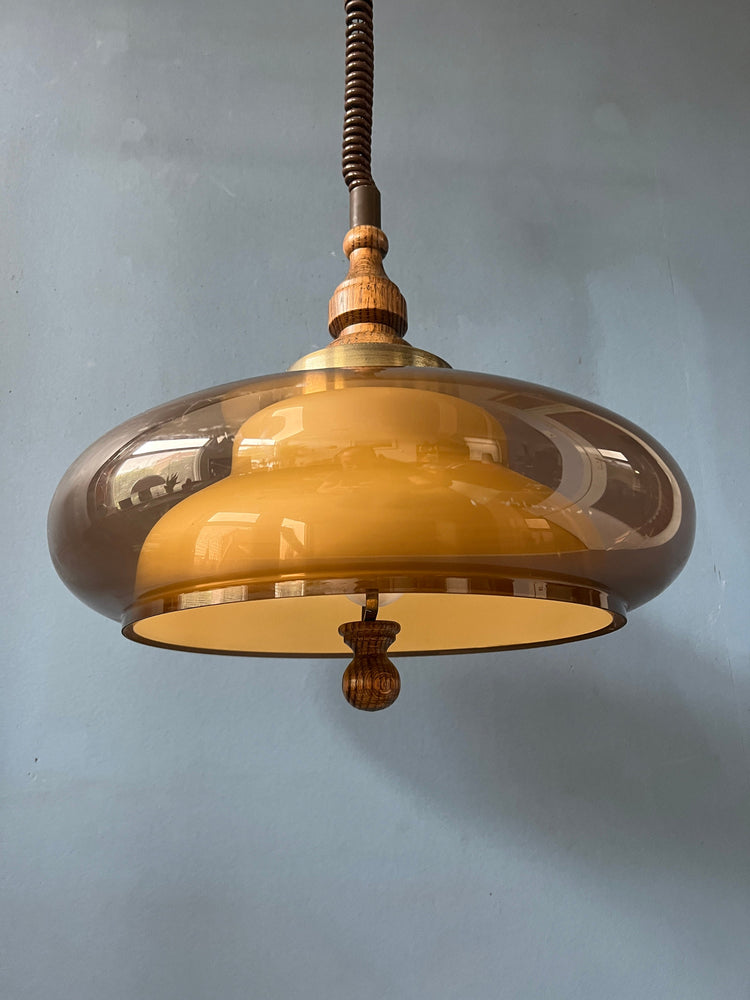 Mid Century Herda Space Age Pendant Lamp