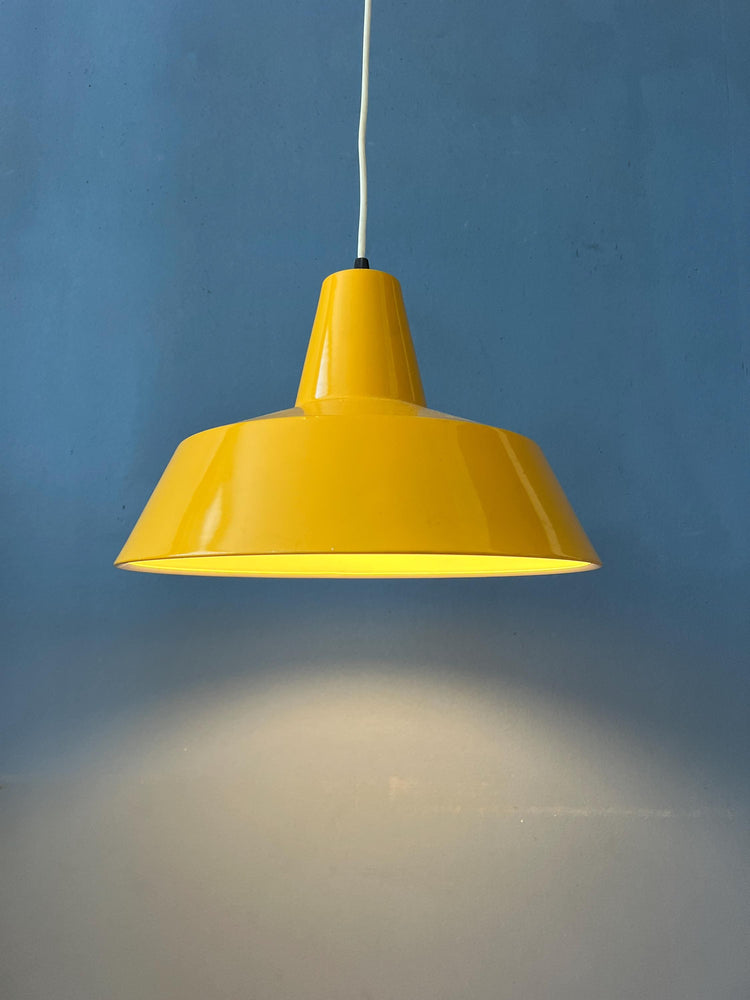 Yellow Louis Poulsen Arbejdspendel Style Industrial Pendant Lamp