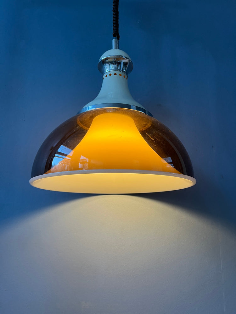 Vintage Stilux Milano Space Age Pendant Lamp