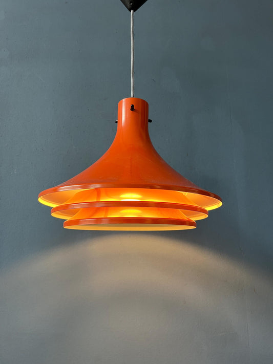 Green Danish Mid Century Style Pendant Lamp