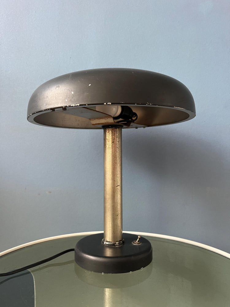 Original 30s Black Bauhaus Desk Lamp