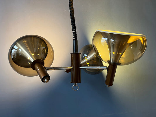 Vintage Dijkstra Space Age Pendant Lamp / Chandelier