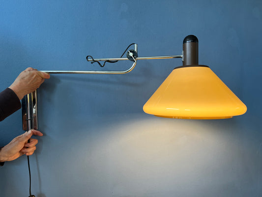 Mid Century Dijkstra Flexible Swing Arm Wall Lamp