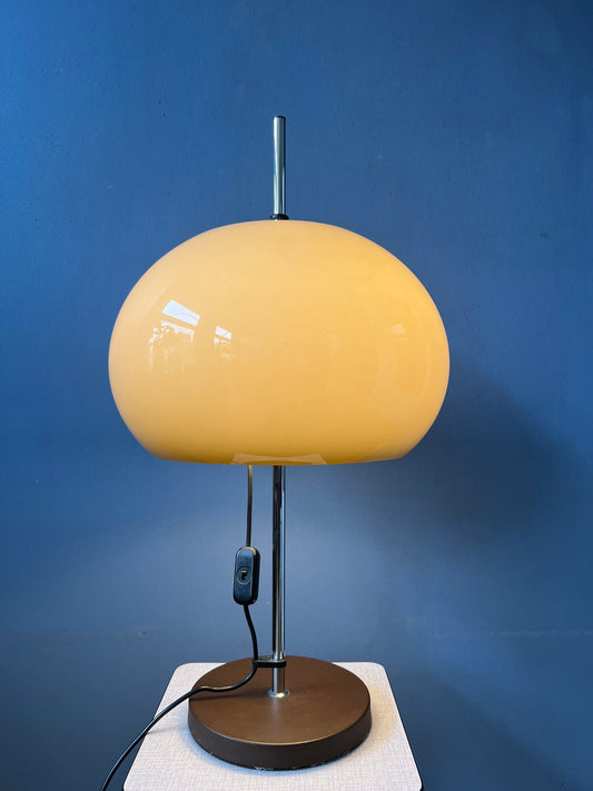 Dijkstra Table Lamp - Mushroom Desk Lamp - Beige Space Age Light